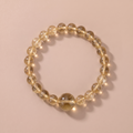 Earth Gentle Ground Crystal Bracelet with Lemon Quartz