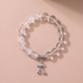 Metal Abundance Fish Crystal Bracelet with Clear Quartz