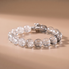 Metal Abundance Fish Crystal Bracelet with Clear Quartz